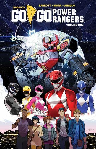 Sabans Go Go Power Rangers Vol 1 (GN)  by Ryan Parrott at Abbey's Bookshop, 