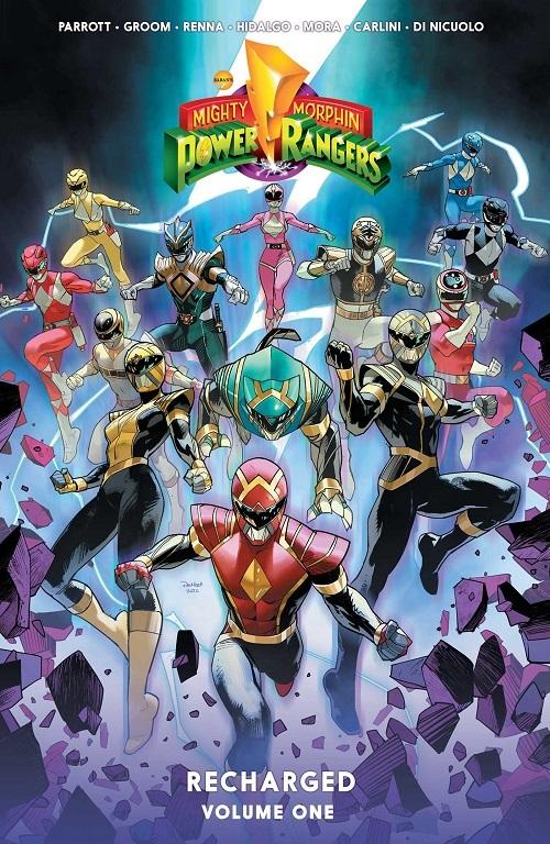 Mighty Morphin Power Rangers: Recharged Vol. 1  by Ryan Parrott at Abbey's Bookshop, 