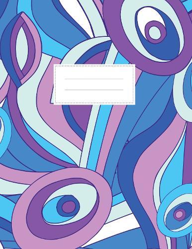 Ramsey & Todd | Journal Diary Notebook Sketchbook | Palm Beach Print Blue Hard Cover | Lined | 8.5 x 11 inches | 50lb White Paper | 192 Pages  at Abbey's Bookshop, 