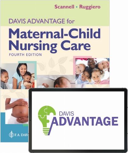Davis Advantage for Maternal-Child Nursing Care  by Meredith J Scannell at Abbey's Bookshop, 