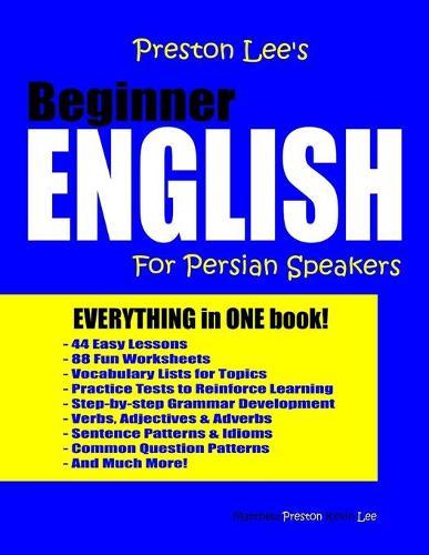 Beginner English for Persian Speakers  by Matthew Preston at Abbey's Bookshop, 