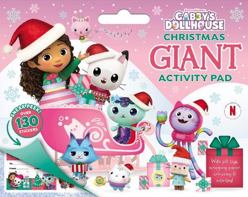 Gabby's Dollhouse: Christmas Giant Activity Pad (DreamWorks)  at Abbey's Bookshop, 