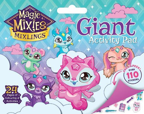 Magic Mixies Mixlings: Giant Activity Pad (Moose)  at Abbey's Bookshop, 