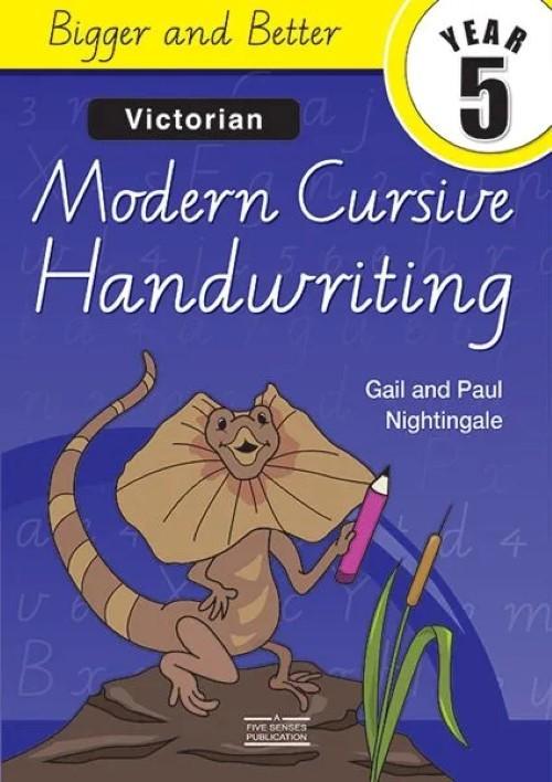 Bigger and Better Victorian Modern Cursive Handwriting 5