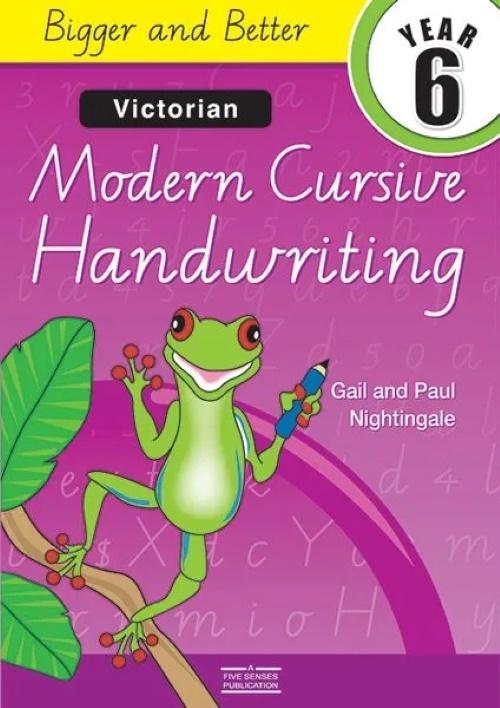 Bigger and Better Victorian Modern Cursive Handwriting 6