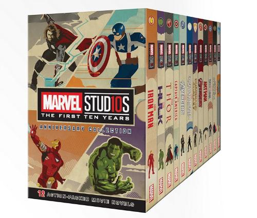Marvel Studios: The First Ten Years Anniversary Collection Boxed set  by Marvel at Abbey's Bookshop, 