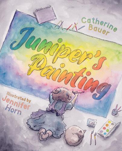 Juniper's Painting  by Catherine Bauer at Abbey's Bookshop, 