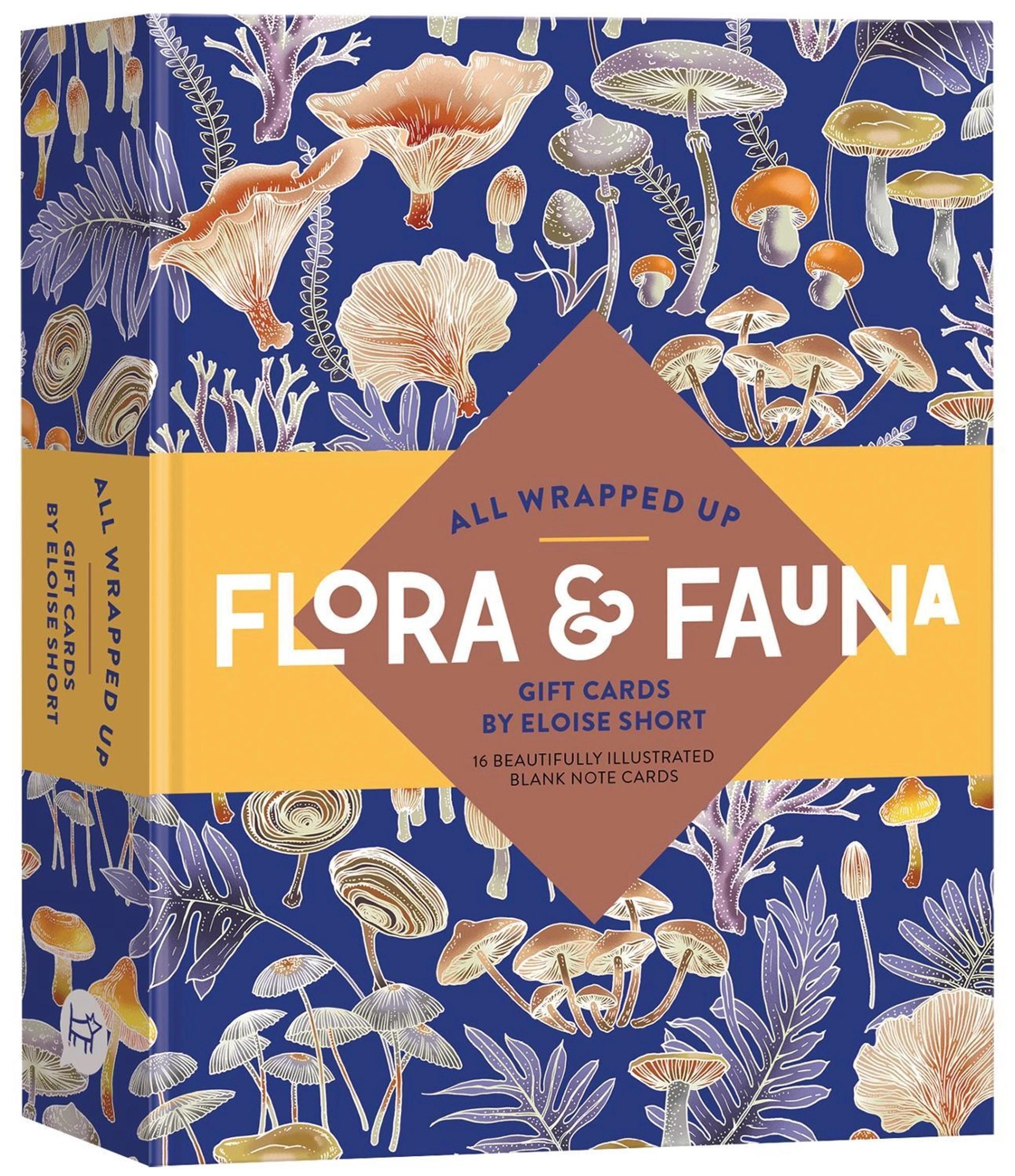 All Wrapped Up: Flora and Fauna Note Cards