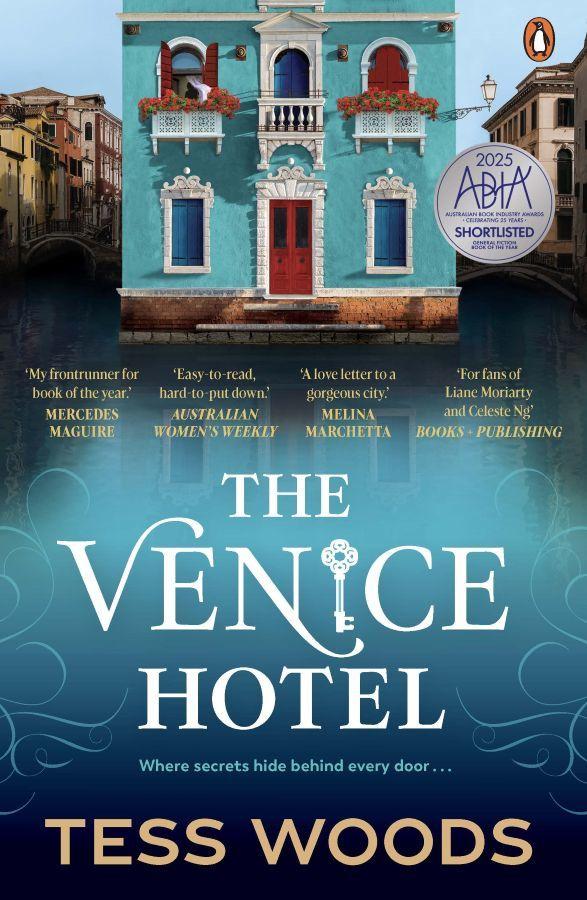The Venice Hotel  by Tess Woods at Abbey's Bookshop, 