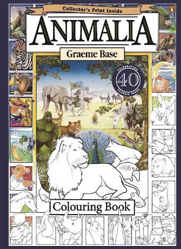Animalia Colouring Book  by Graeme Base at Abbey's Bookshop, 