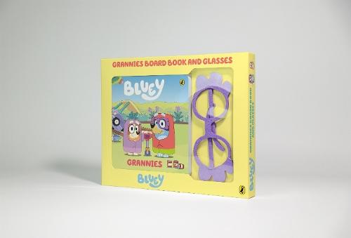Bluey: Grannies Board Book and Grannies Glasses Box Set  by Bluey at Abbey's Bookshop, 