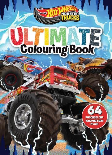 Hot Wheels Monster Trucks: Ultimate Colouring Book (Mattel)  at Abbey's Bookshop, 