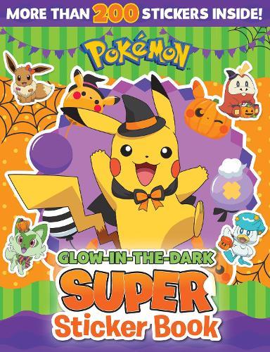 Pokemon: Halloween Glow-in-the-Dark Super Sticker Book  at Abbey's Bookshop, 