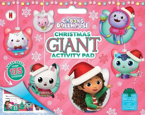 Gabby’s Dollhouse: Christmas Giant Activity Pad (DreamWorks)  at Abbey's Bookshop, 