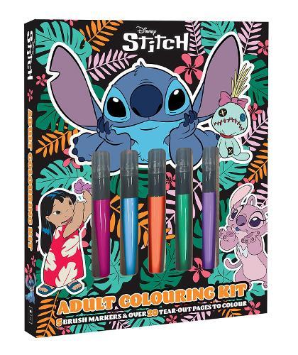 Stitch: Adult Colouring Kit (Disney)  by Disney at Abbey's Bookshop, 