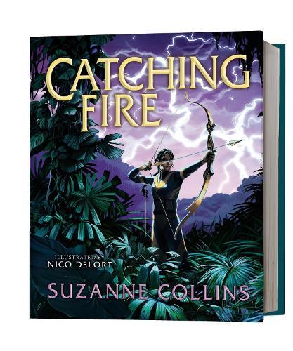 Catching Fire (The Hunger Games #2: Illustrated Edition)  by Suzanne Collins at Abbey's Bookshop, 