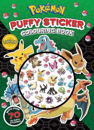 Pokemon: Puffy Sticker Colouring Book (Starring Legends)  at Abbey's Bookshop, 