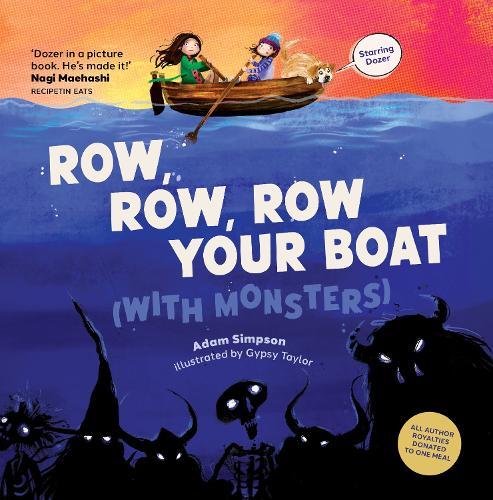 Row, Row, Row Your Boat (with Monsters)  by Adam Simpson at Abbey's Bookshop, 