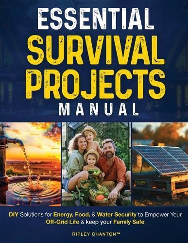 Essential Survival Projects Manual: DIY Solutions for Energy, Food & Water Security to Empower Your Off-Grid Life & Keep Your Family Safe  by Ripley Chanton at Abbey's Bookshop, 