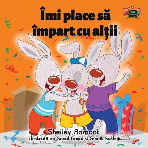I Love to Share (Romanian)  by Shelley Admont at Abbey's Bookshop, 