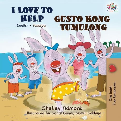 I Love to Help (English / Tagalog)  by Shelley Admont at Abbey's Bookshop, 