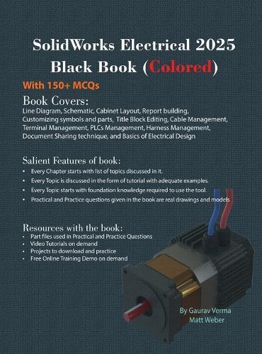SolidWorks Electrical 2025 Black Book: (Colored)  by Gaurav Verma at Abbey's Bookshop, 