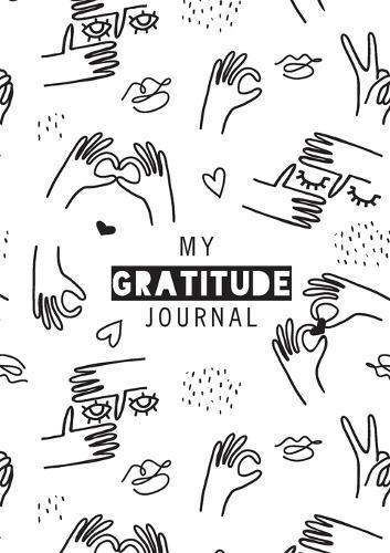 My Gratitude Journal: (Black & White Line Drawing) A 52-Week Daily Guide to Becoming Grateful  by Blank Classic at Abbey's Bookshop, 