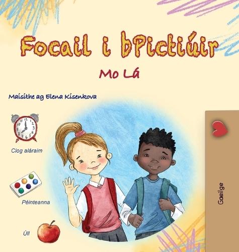 Words in Pictures - My Day (Irish Children's Book)  by Kidkiddos Books at Abbey's Bookshop, 