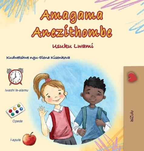 Words in Pictures - My Day (Zulu Children's Book)  by Kidkiddos Books at Abbey's Bookshop, 