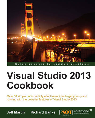 Visual Studio 2013 Cookbook  by Jeff Martin at Abbey's Bookshop, 