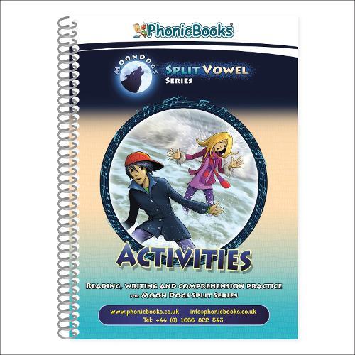 Phonic Books Moon Dogs Split Vowel Spellings Activities  by Phonic Books at Abbey's Bookshop, 