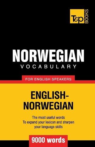 Norwegian Vocabulary for English Speakers (9000 Words)  by Andrey Taranov at Abbey's Bookshop, 