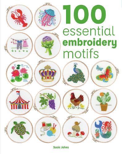 100 Essential Embroidery Motifs  by Susie Johns at Abbey's Bookshop, 