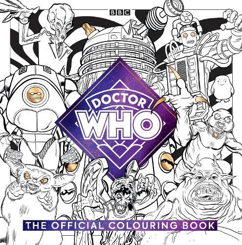 The Official Doctor Who Colouring Book  by Mike Collins at Abbey's Bookshop, 