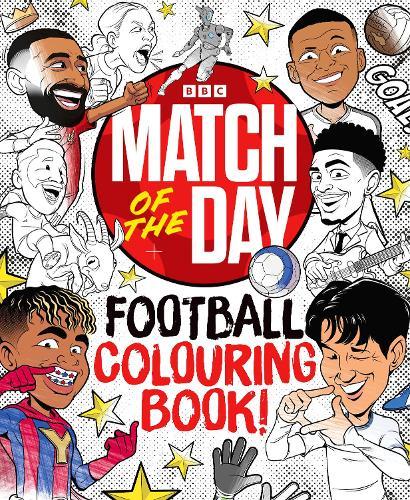 The Match of the Day Football Colouring Book  by Match of the Day Magazine at Abbey's Bookshop, 