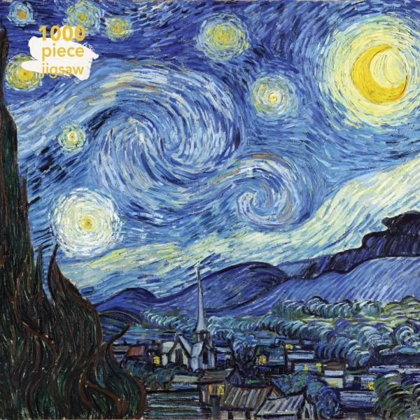 Van Gogh: Starry Night : 1000-piece  by Flame Tree Studio at Abbey's Bookshop, 