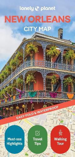 Lonely Planet New Orleans City Map  by Lonely Planet at Abbey's Bookshop, 