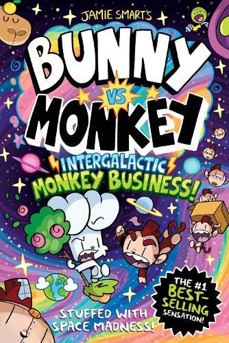 Bunny vs Monkey 11: Intergalactic Monkey Business  by Jamie Smart at Abbey's Bookshop, 