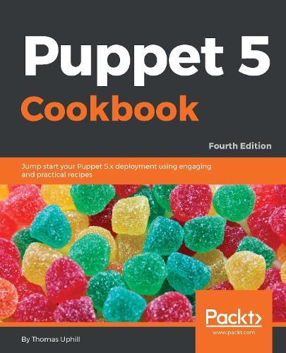 Puppet 5 Cookbook  by Thomas Uphill at Abbey's Bookshop, 
