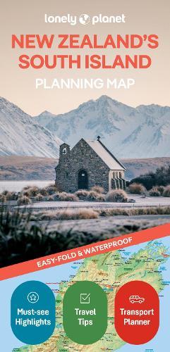 Lonely Planet New Zealand's South Island Planning Map  by Lonely Planet at Abbey's Bookshop, 