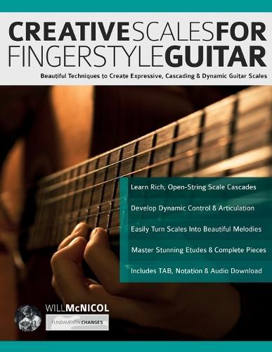 Creative Scales for Fingerstyle Guitar  by Will McNicol at Abbey's Bookshop, 