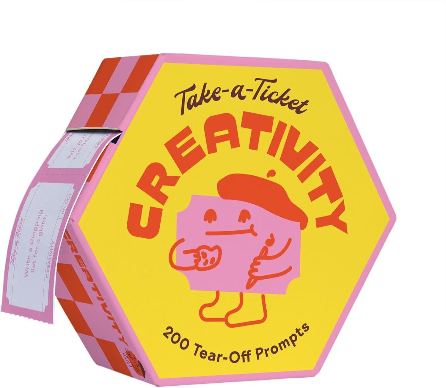 Take-A-Ticket: Creativity: 200 Tear-Off Prompts  by Chronicle Chronicle Books at Abbey's Bookshop, 