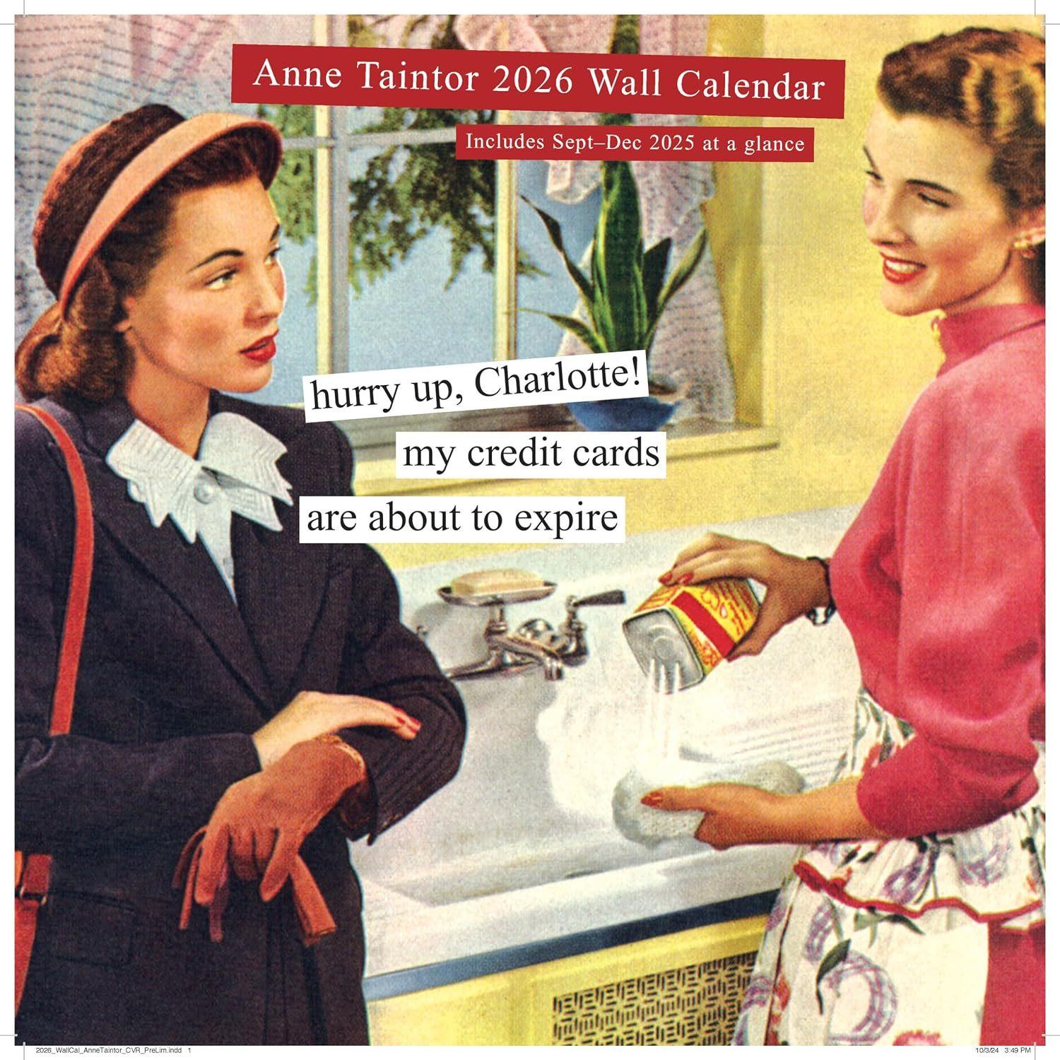 Anne Tainto (2026 Wall Calendar)  by Chronicle Books at Abbey's Bookshop, 