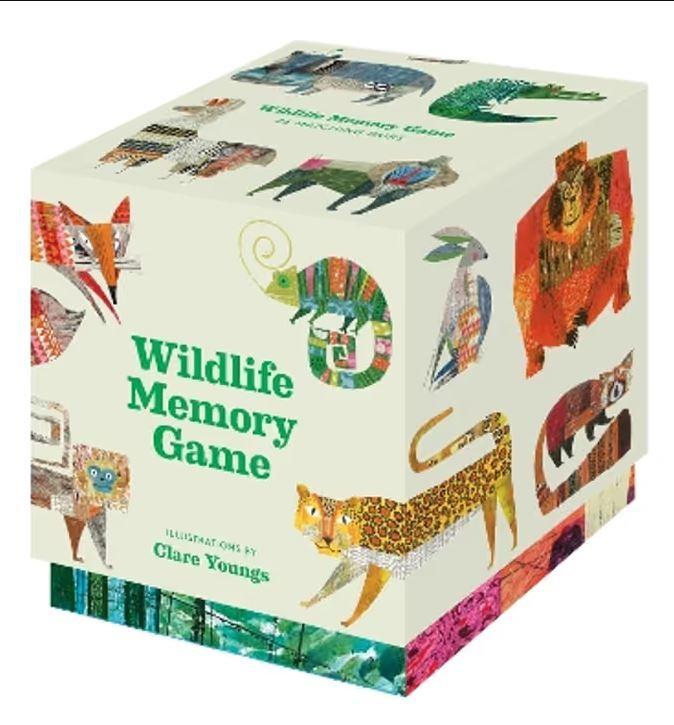 Wildlife Memory Game  by Clare Youngs at Abbey's Bookshop, 