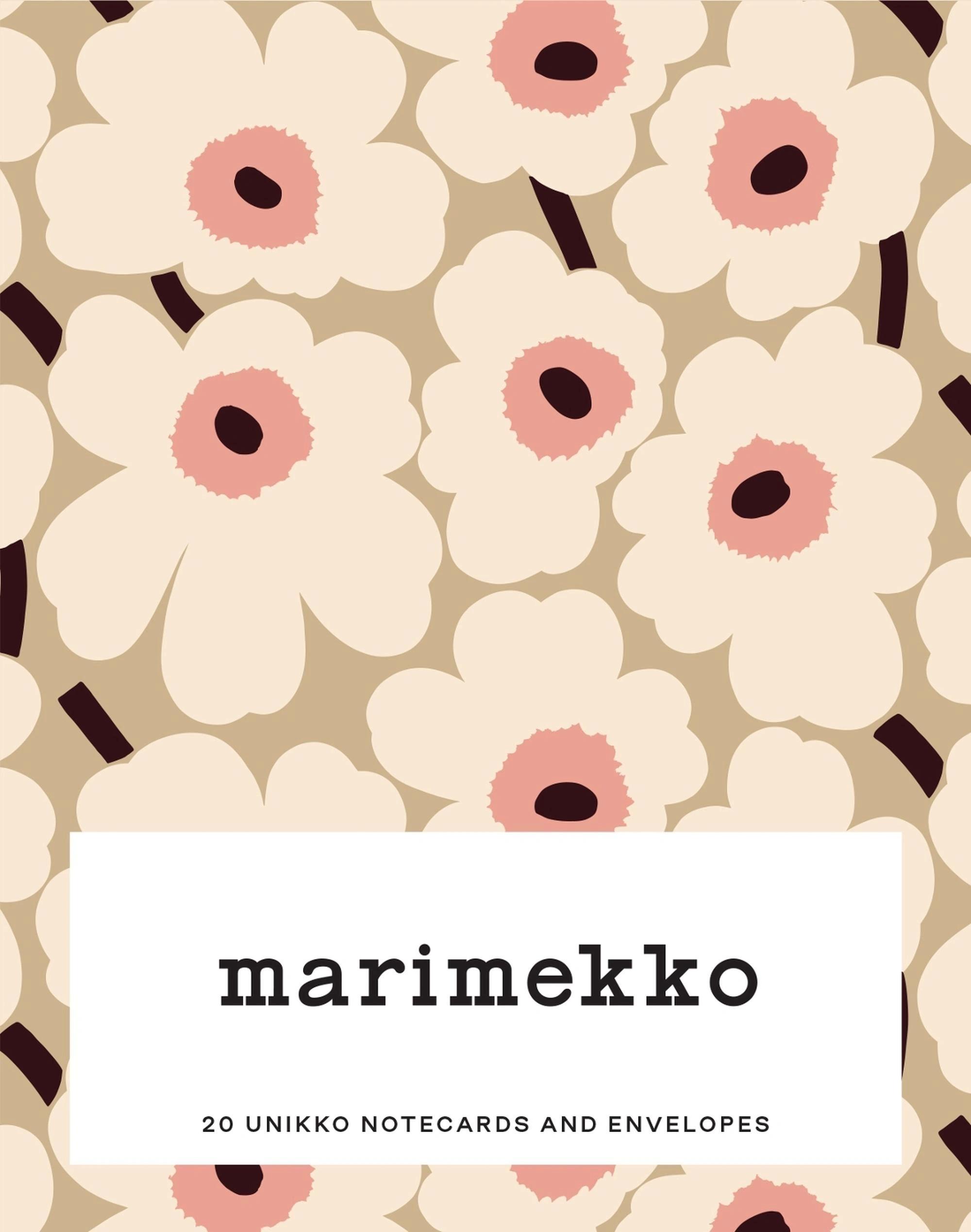 Marimekko Notes (Pastels): 20 Unikko Notecards and Envelopes