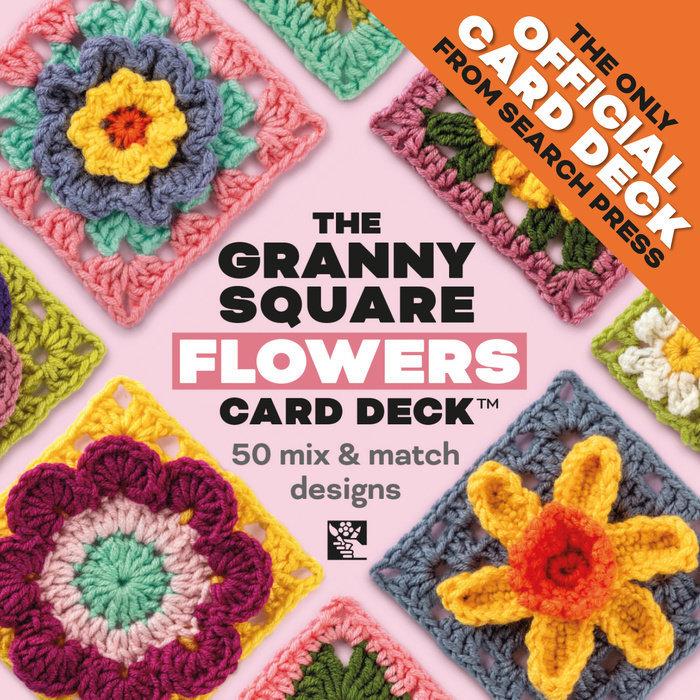 Granny Square Flowers Card Deck  by Claire Montgomerie at Abbey's Bookshop, 