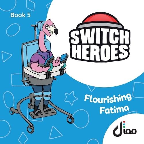 Flourishing Fatima: Playing with switch scanning  by Luke Thompson at Abbey's Bookshop, 