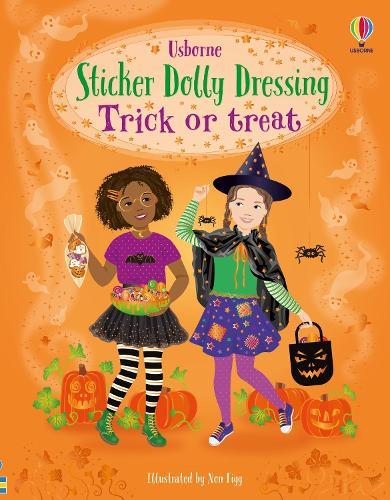 Sticker Dolly Dressing Trick or treat  by Fiona Watt at Abbey's Bookshop, 