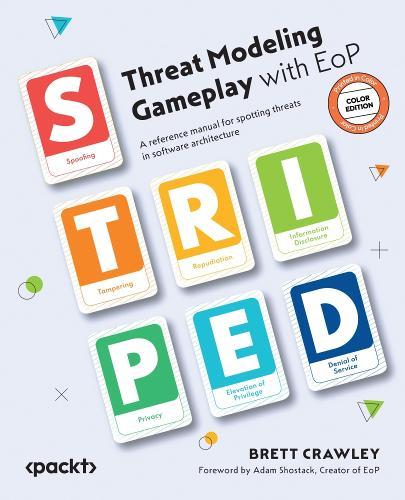Threat Modeling Gameplay with EoP: A reference manual for spotting threats in software architecture  by Brett Crawley at Abbey's Bookshop, 