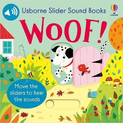 Slider Sound Books Woof!  by Sam Taplin at Abbey's Bookshop, 